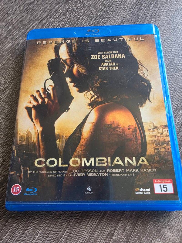 Colombiana DVD