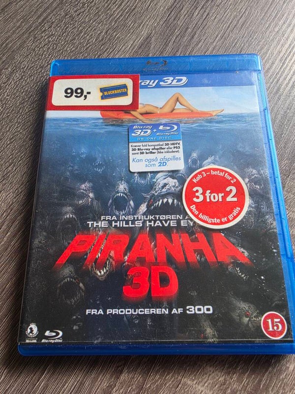 Piranha 3D DVD