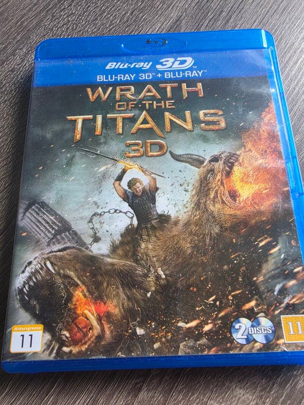 Wrath of the Titans DVD
