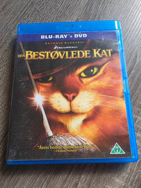 DEN BESTØVLEDE KAT DVD