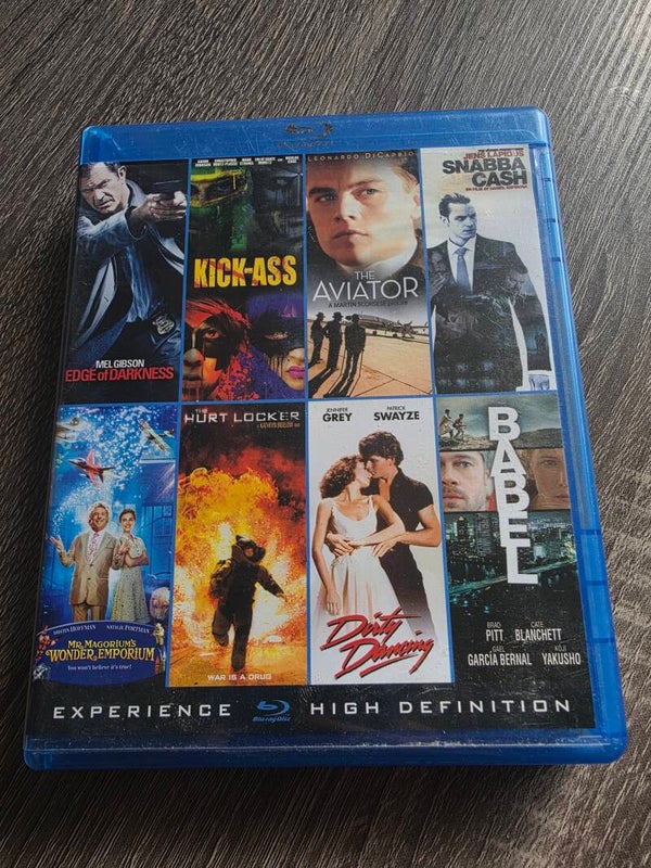 indeholder otte forskellige spillefilm DVD