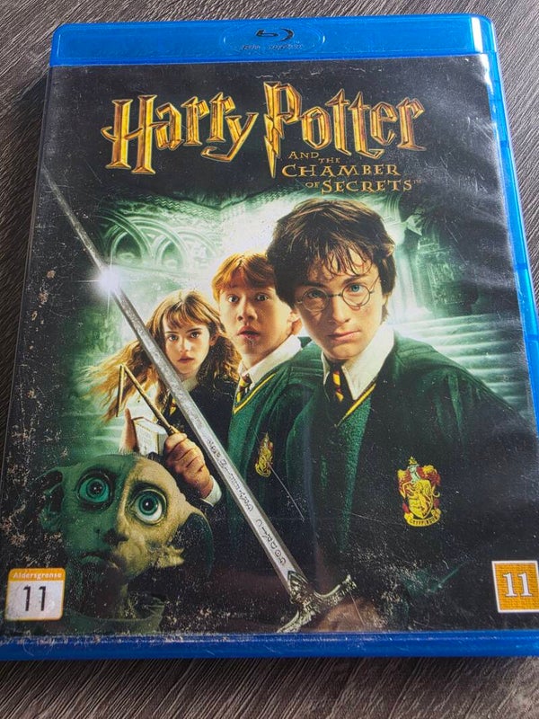 Harry Potter og Hemmelighedernes Kammer DVD