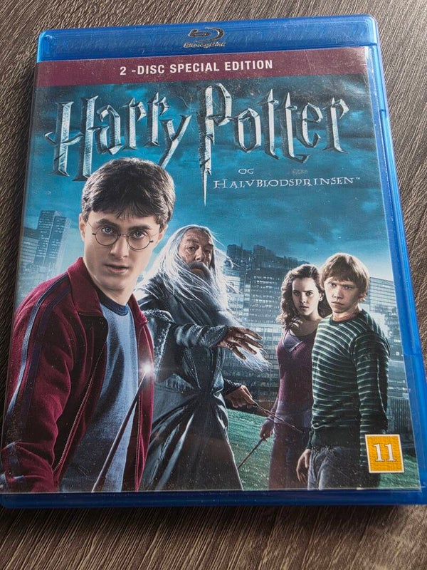Harry Potter og Halvblodsprinsen DVD