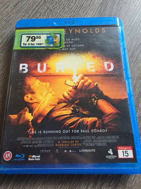 Buried DVD