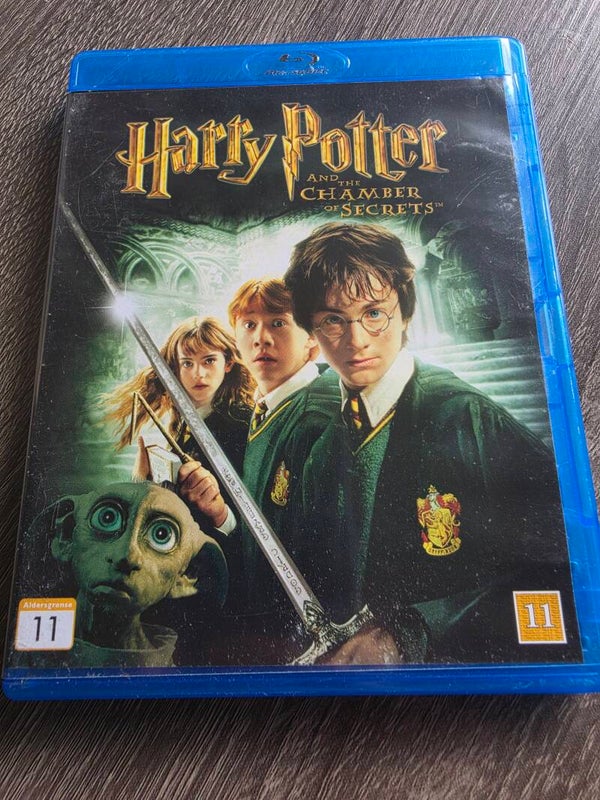 Harry Potter og Hemmelighedernes Kammer DVD