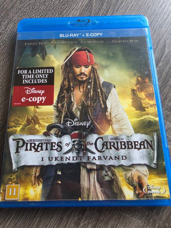 Pirates of the Caribbean: I ukendt farvand DVD