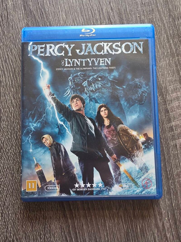 Percy Jackson & Lyntyven DVD