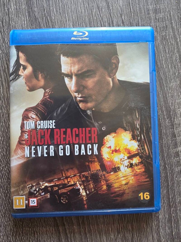 Jack Reacher: Never Go Back DVD