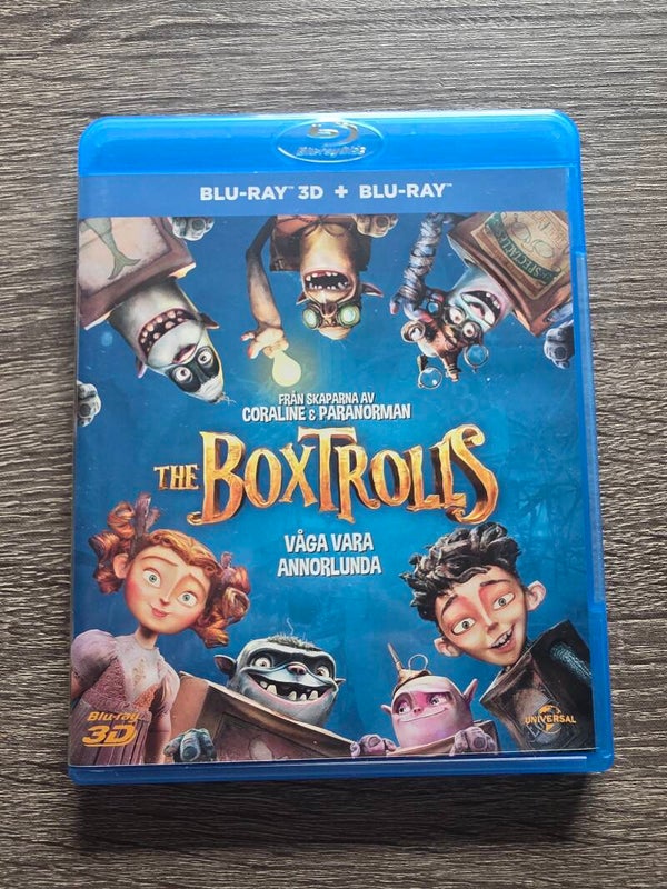 THE BOXTROLLS DVD