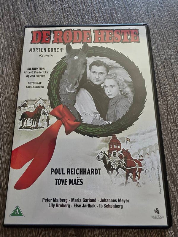 DE RØDE HESTE DVD