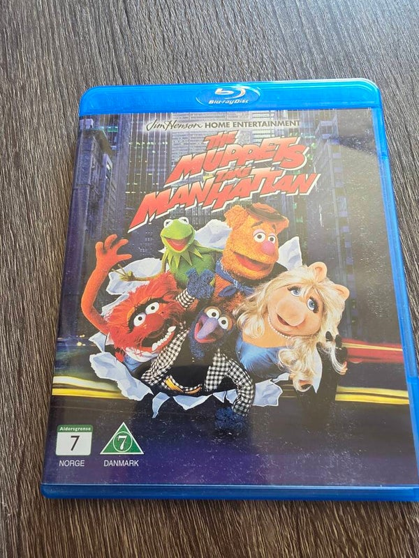 Muppets indtager Manhattan DVD