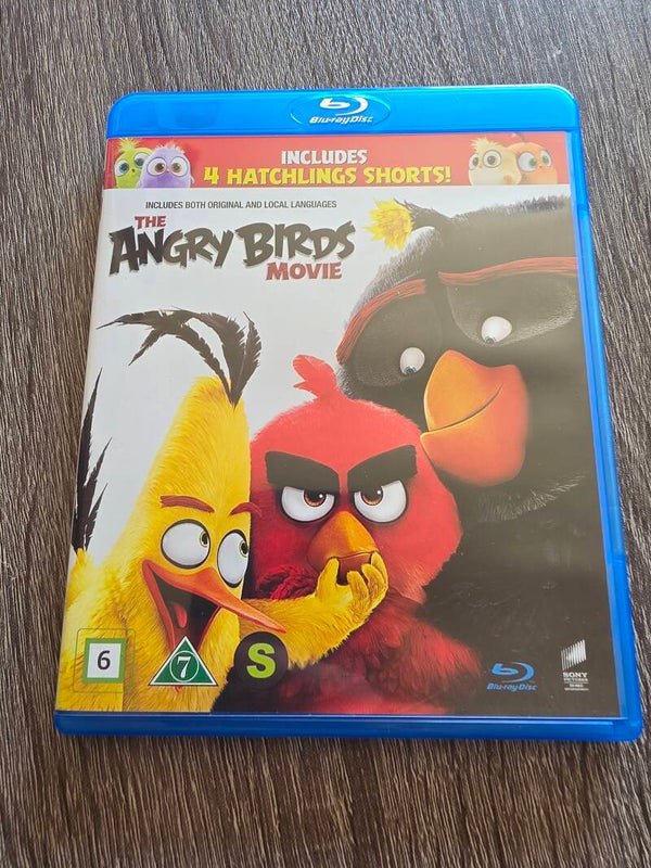 THE ANGRY BIRDS MOVIE DVD