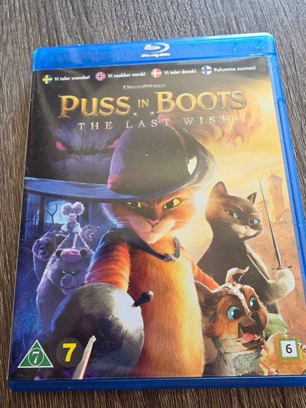 PUSS. IN BOOTS DVD