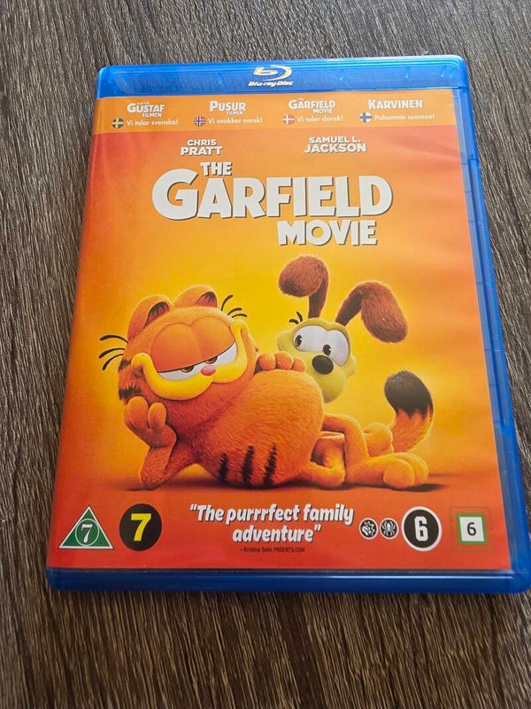 THE GARFIELD MOVIE DVD