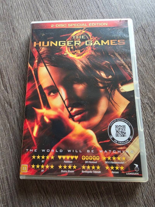 THE HUNGER GAMES DVD