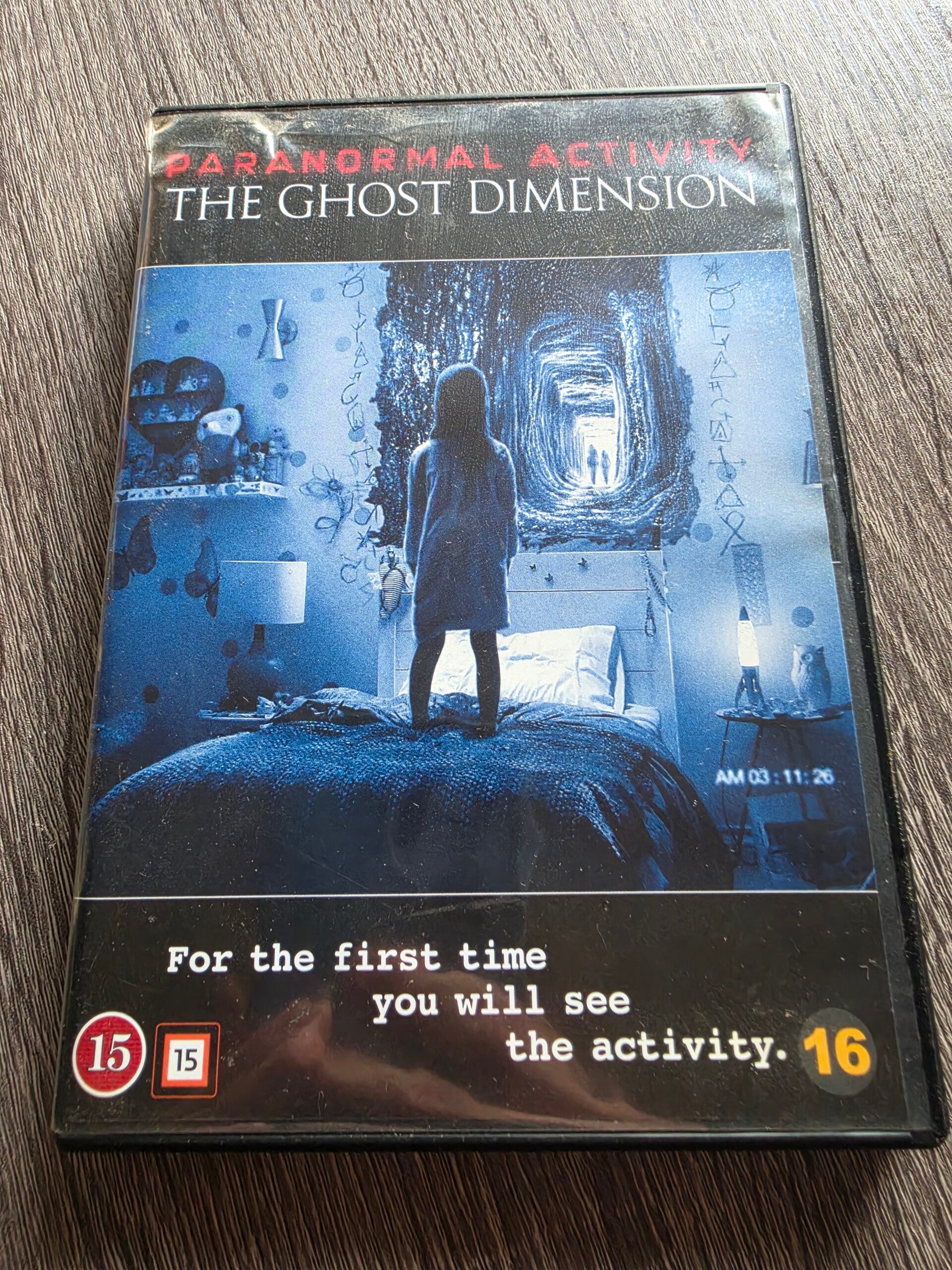 Paranormal Activity: The Ghost Dimension DVD
