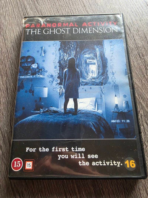 Paranormal Activity: The Ghost Dimension DVD