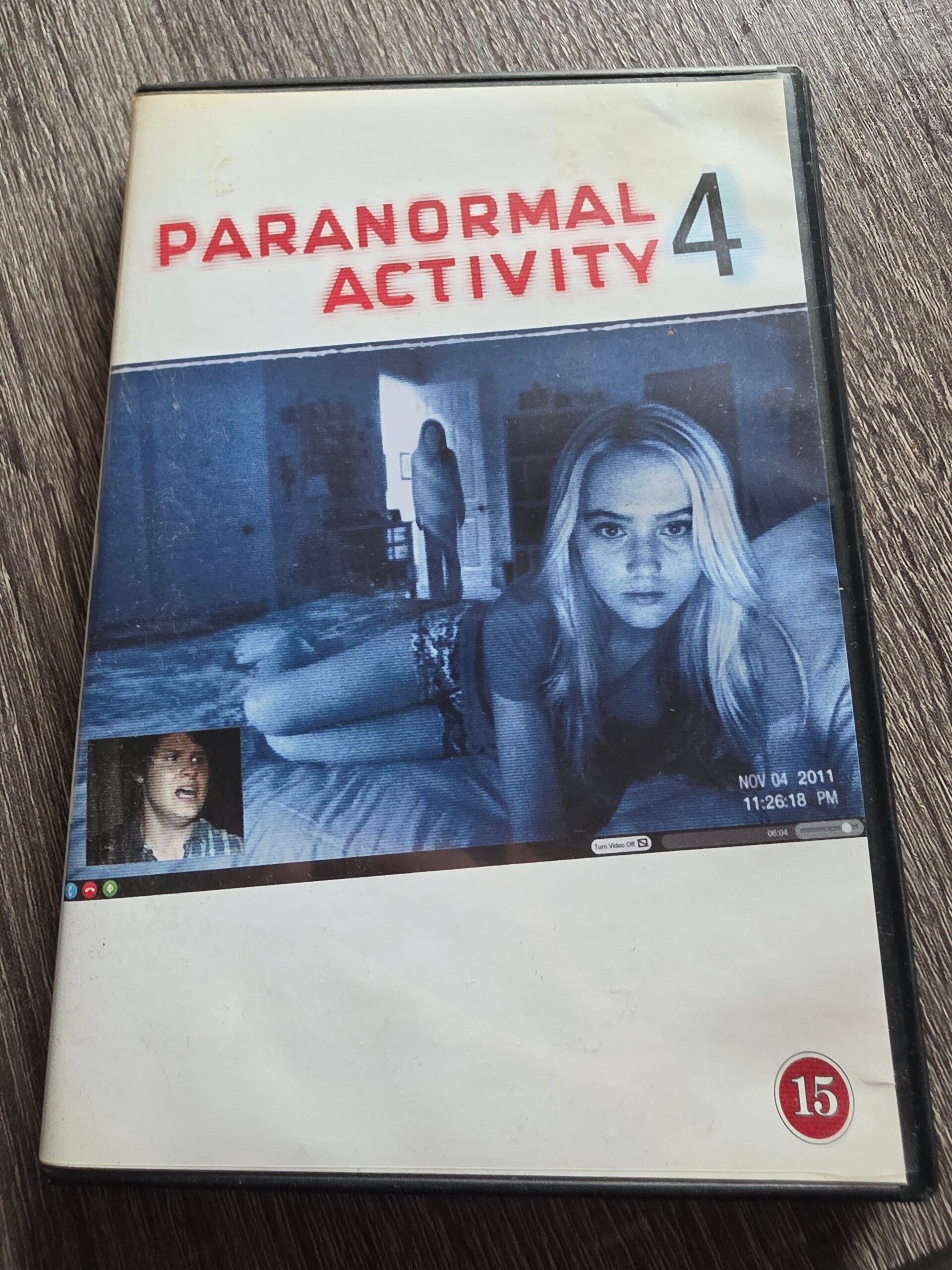 Paranormal Activity 4 DVD