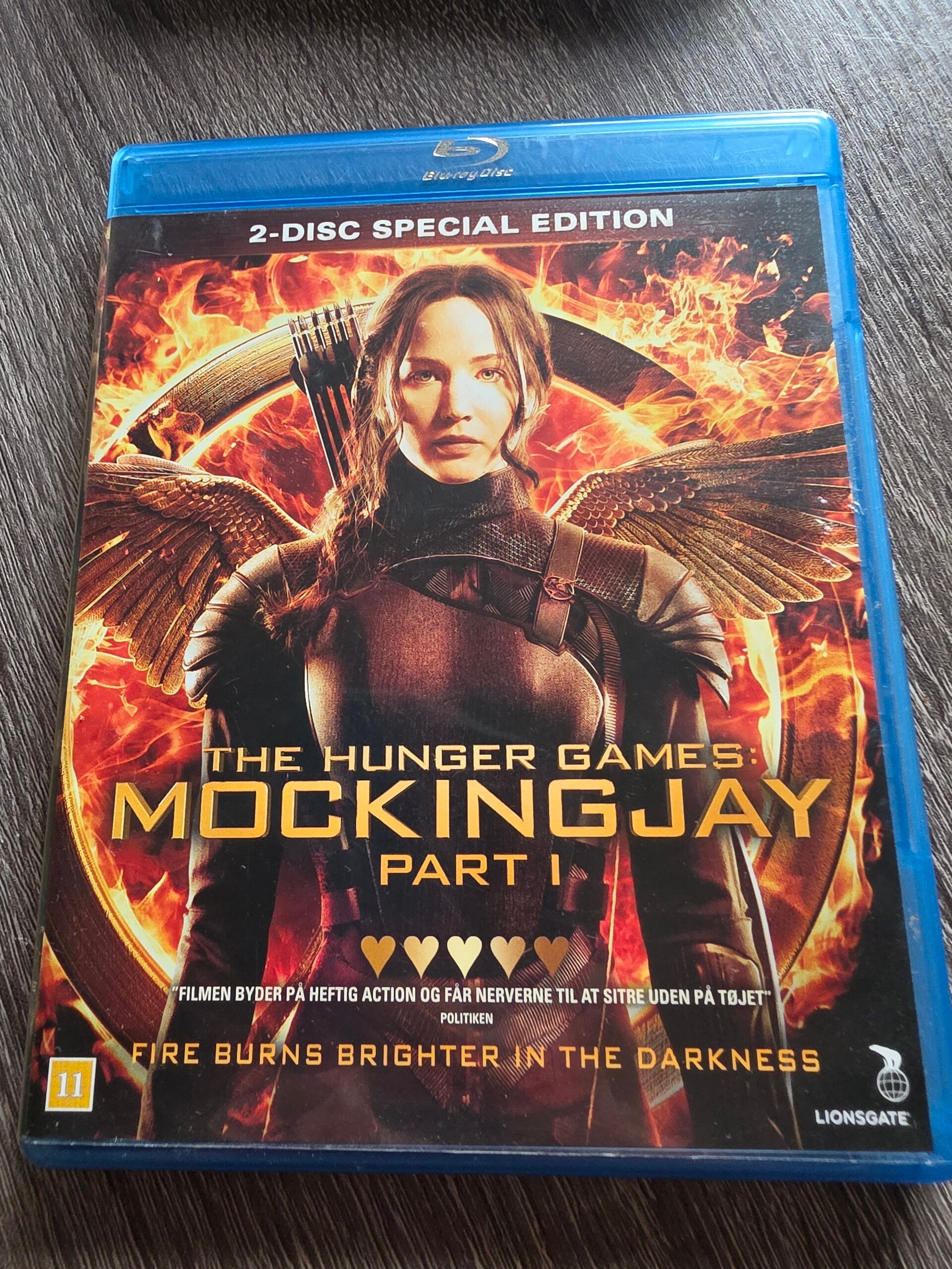 THE HUNGER GAMES:  MOCKINGJAY  PART I DVD