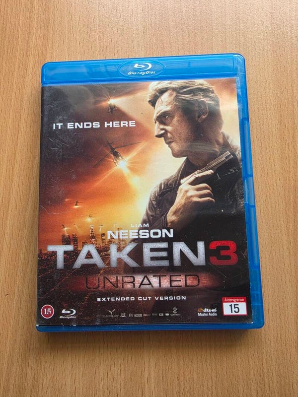 TAKEN 3 DVD