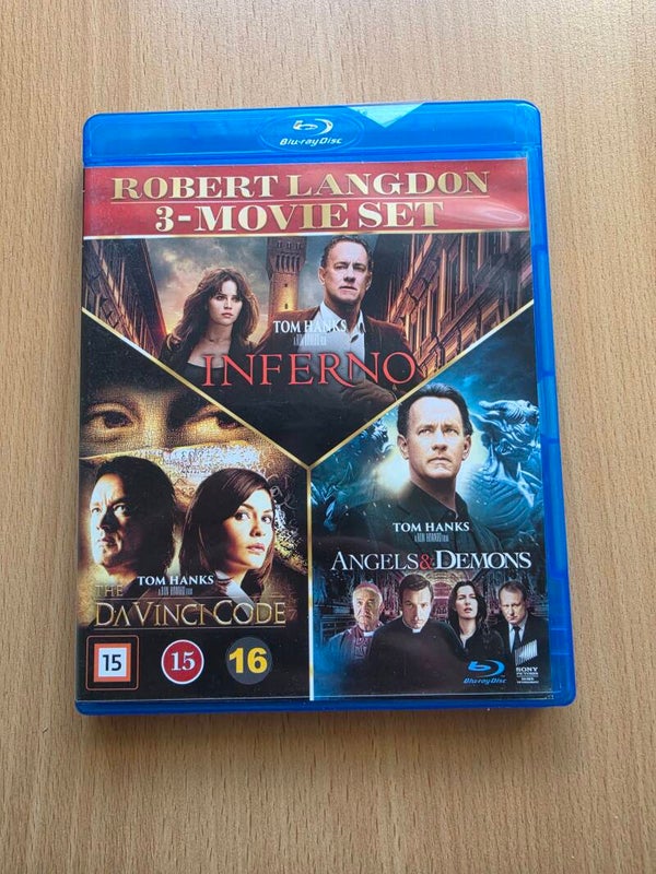 Robert Langdon 3-Movie Set DVD