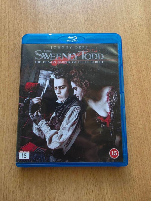 SWEENEY TODD  THE DEMON BARBER OF FLEET STREET DVD