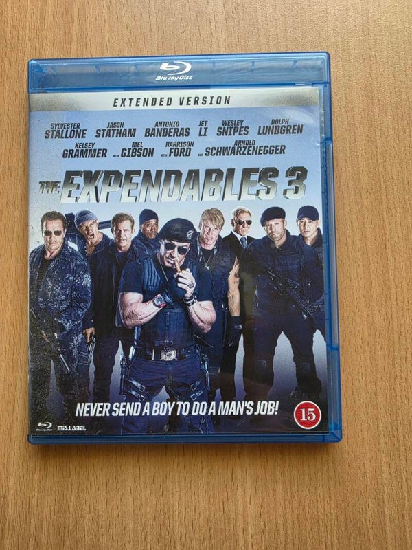 THE EXPENDABLES 3 DVD