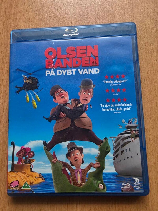 OLSEN BANDEN  PÅ DYBT VAND DVD