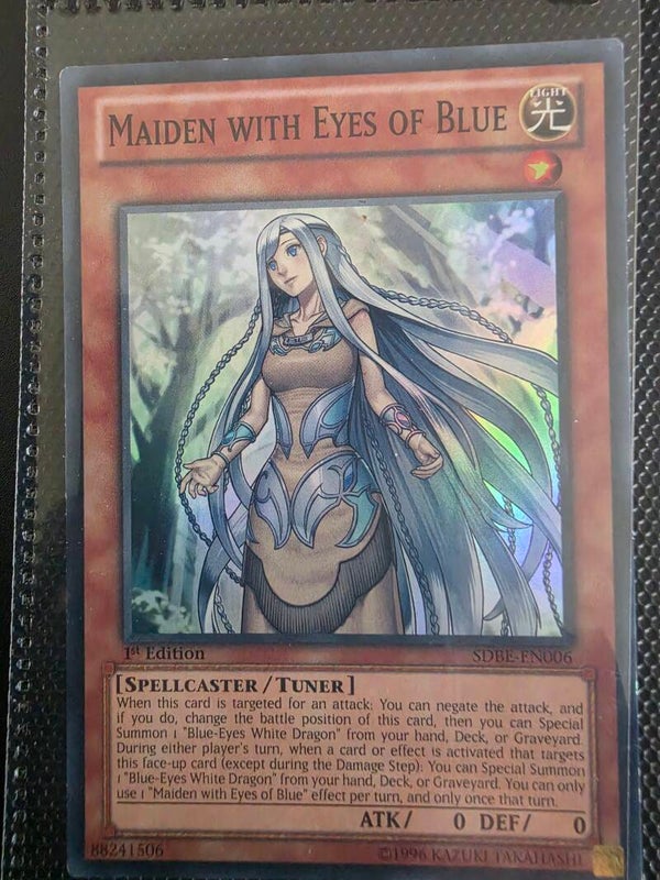 MAIDEN WITH EYES OF BLUE