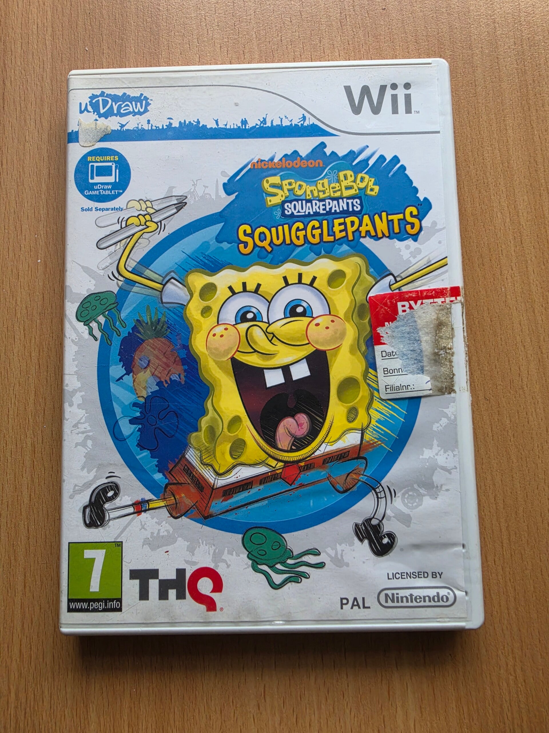 SpongeBob SquarePants: SquigglePants WII