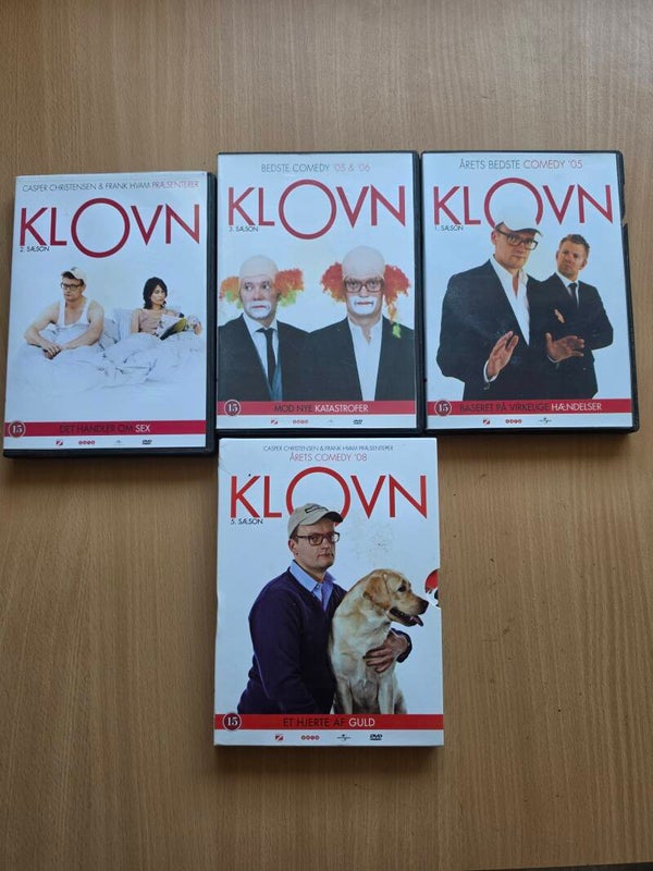 Klovn DVD lidt ridset