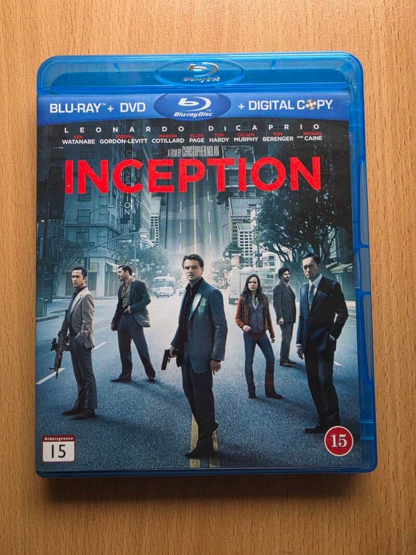 INCEPTION DVD