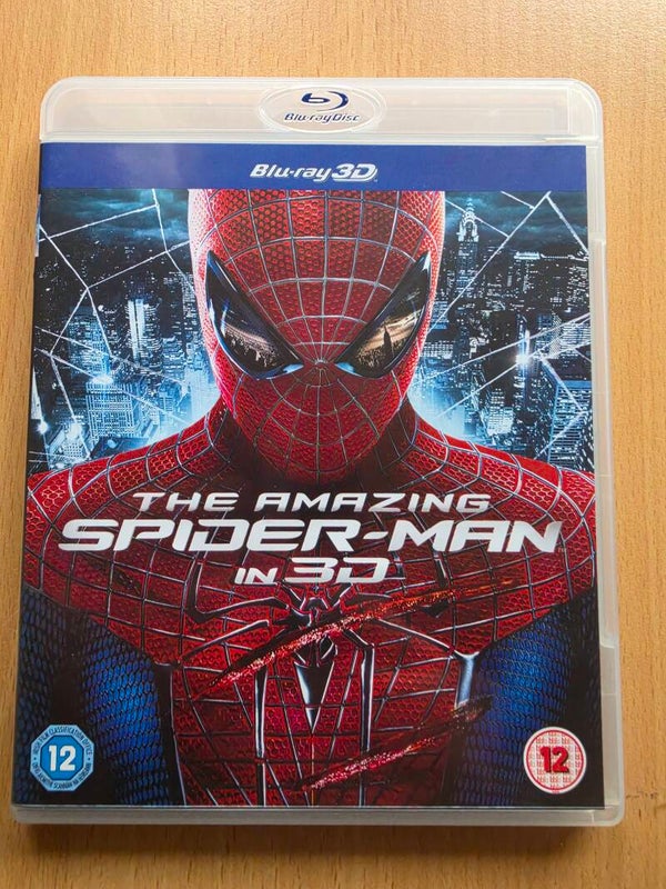 THE AMAZING SPIDER-MAN IN 3D DVD