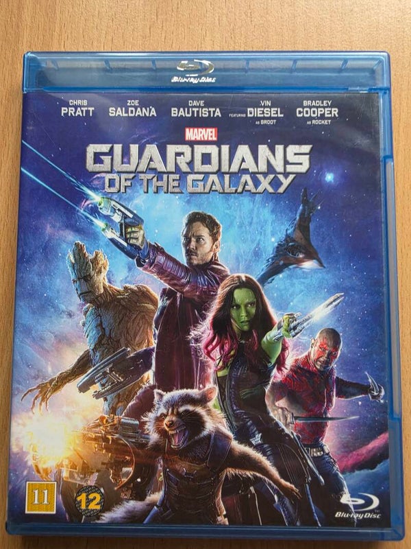 GUARDIANS OF THE GALAXY DVD
