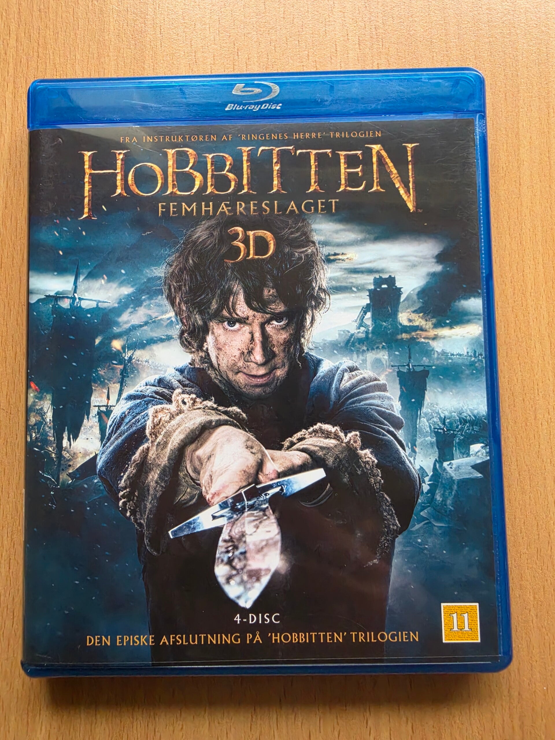Hobbitten: Femhæreslaget DVD