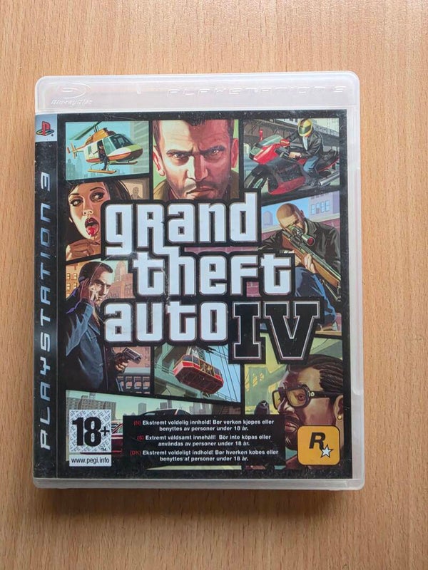 Grand Theft Auto IV PS 3