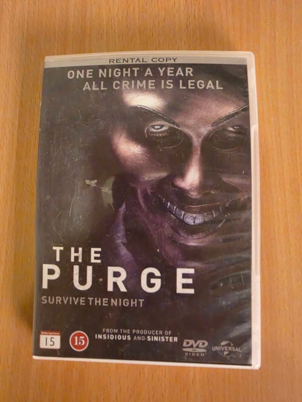 The Purge  DVD