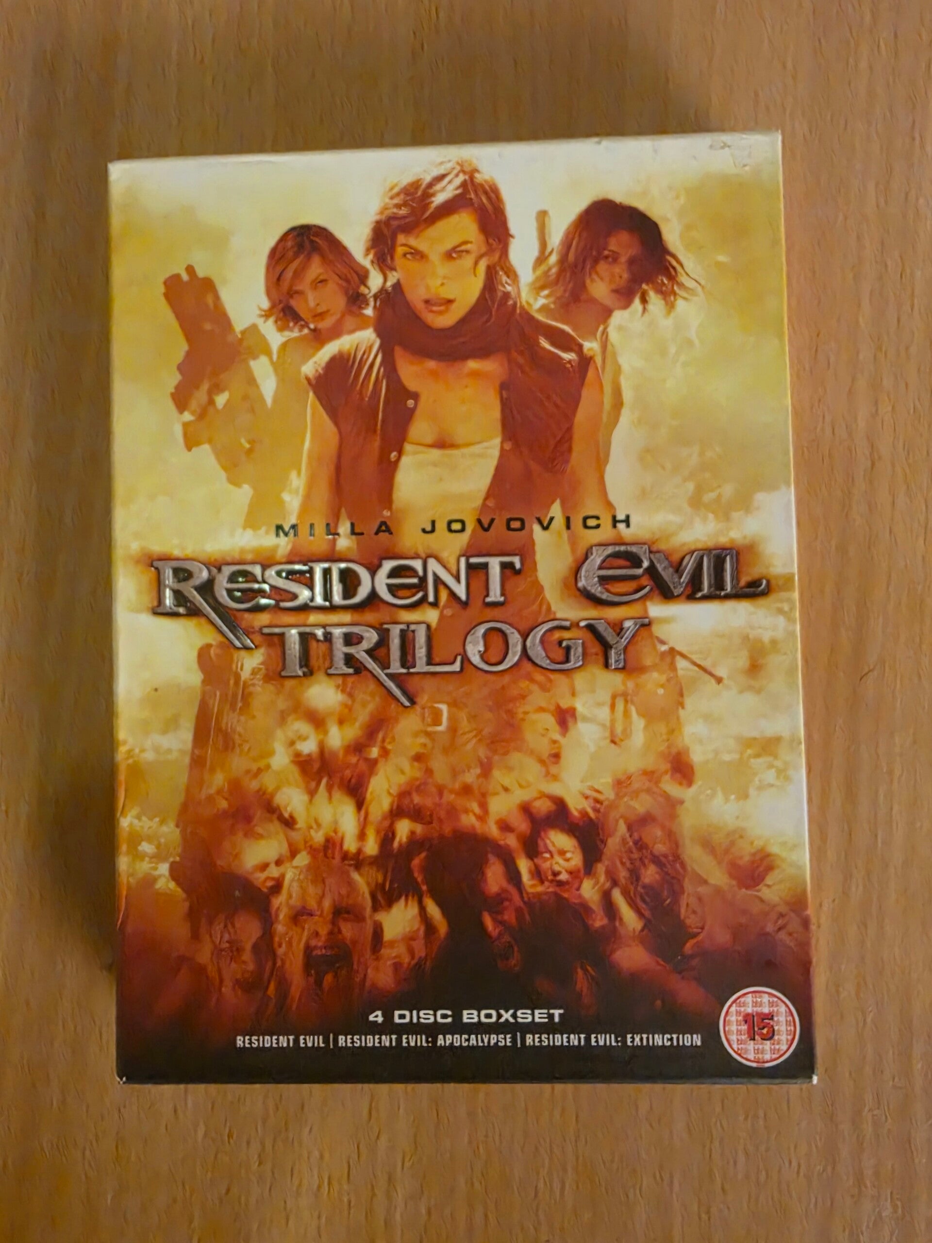 Resident Evil Trilogy DVD