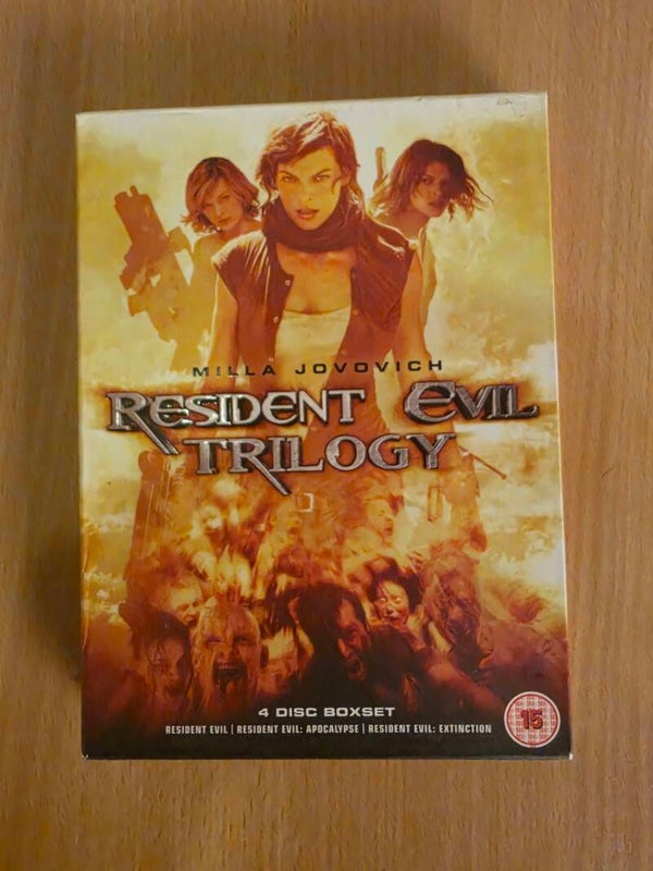 Resident Evil Trilogy DVD