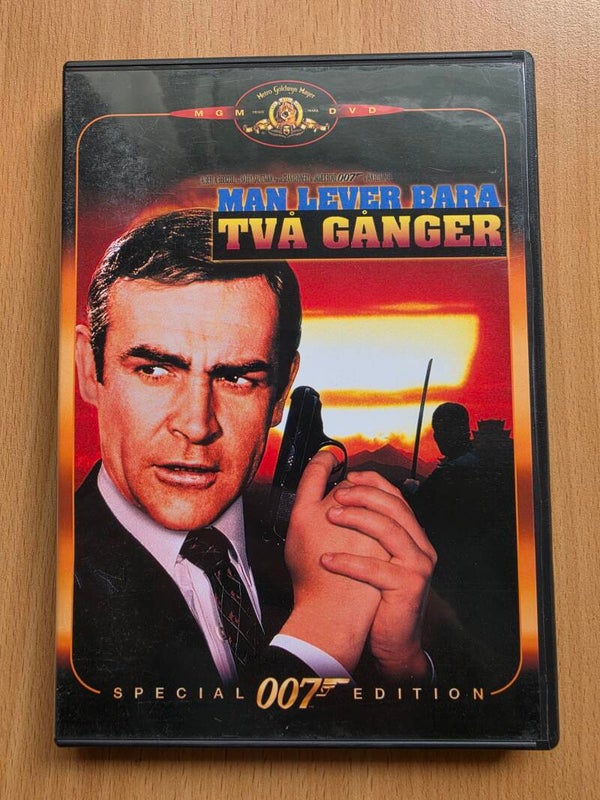Man lever bara två gånger DVD