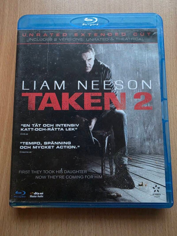 Taken 2  DVD