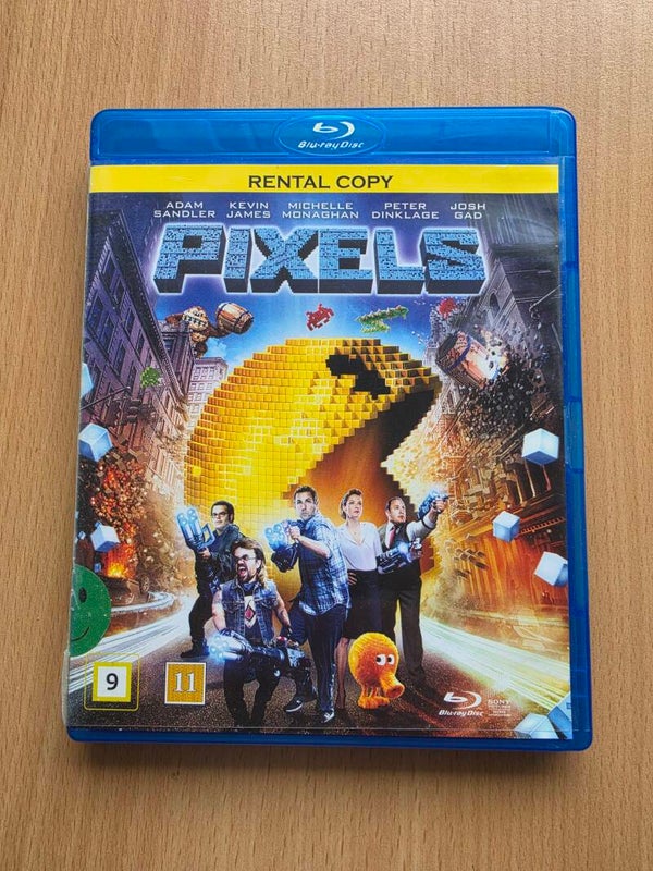 Pixels DVD