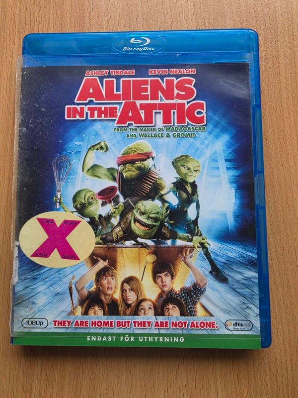 Aliens in the Attic DVD