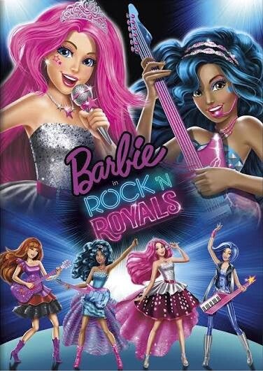 Barbie™ in Rock 'N Royals Prinsesse på Rockeventyr DVD