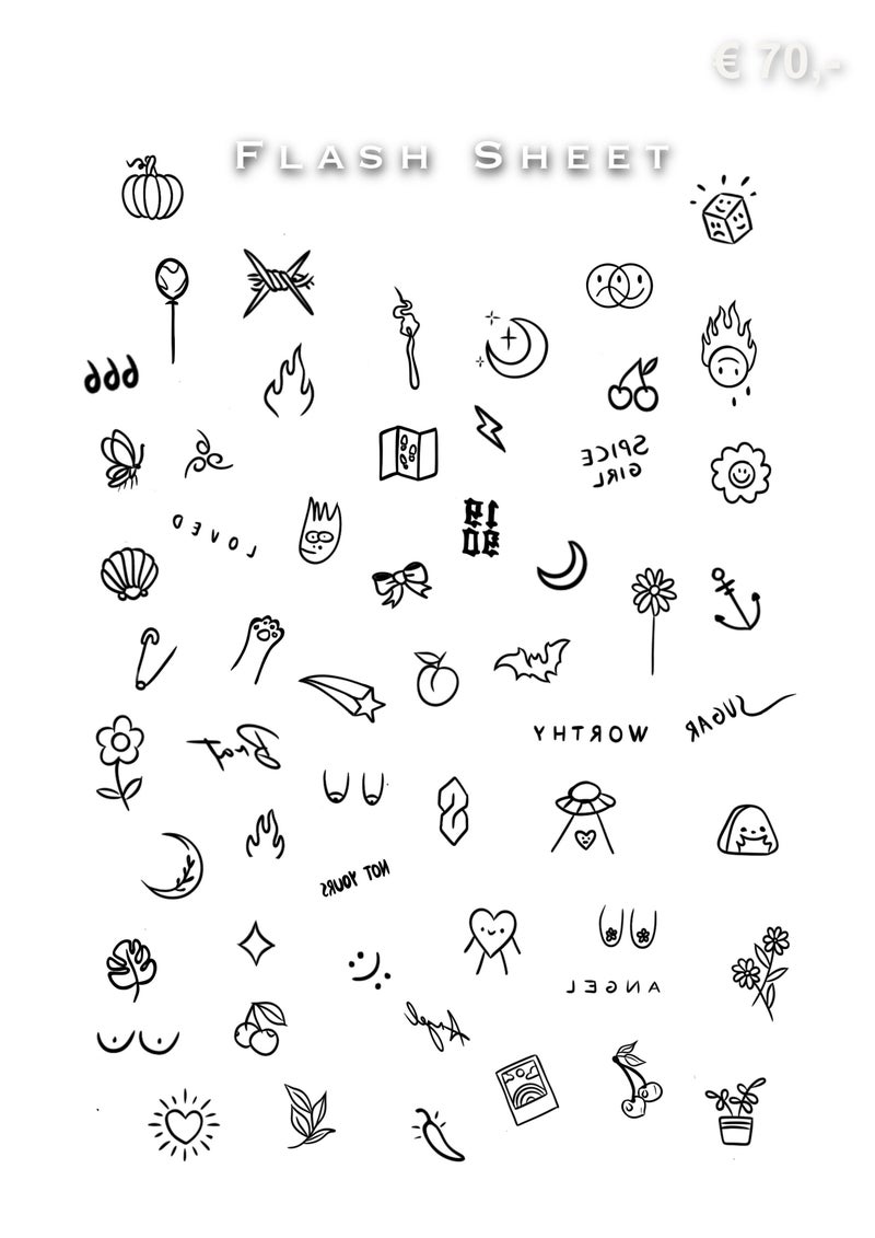 Tattoo FlashSheet €60,-