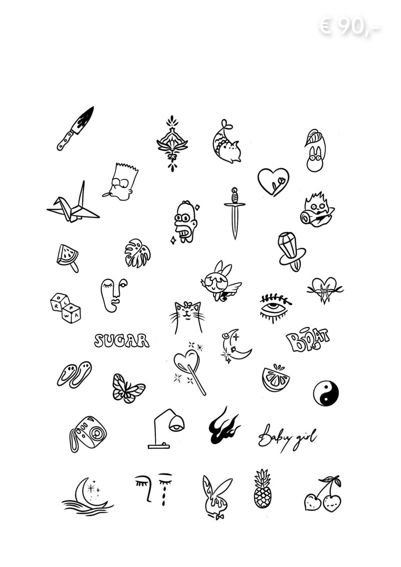 Tattoo FlashSheet €90,-