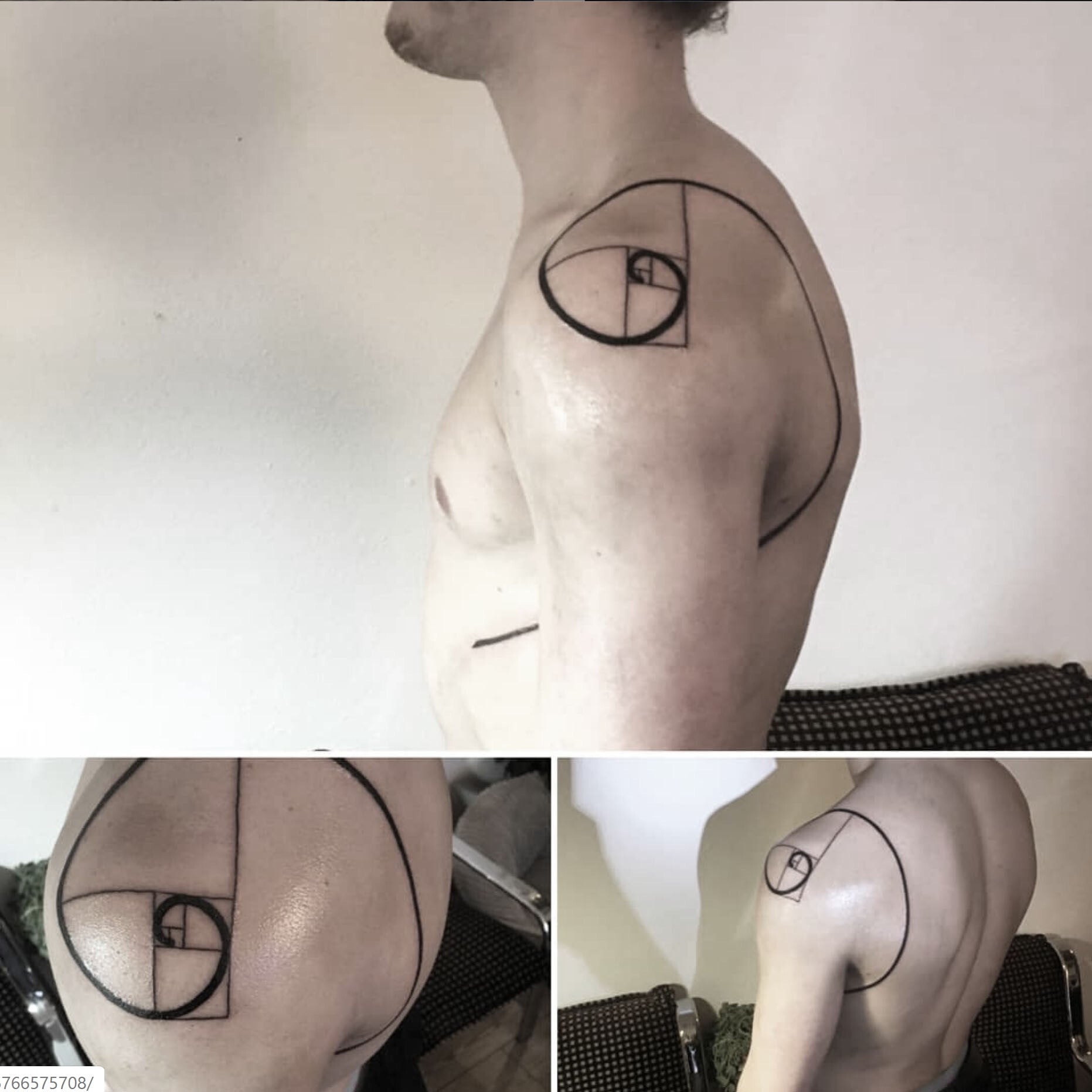 Golden ratio Tattoo Amsterdam
