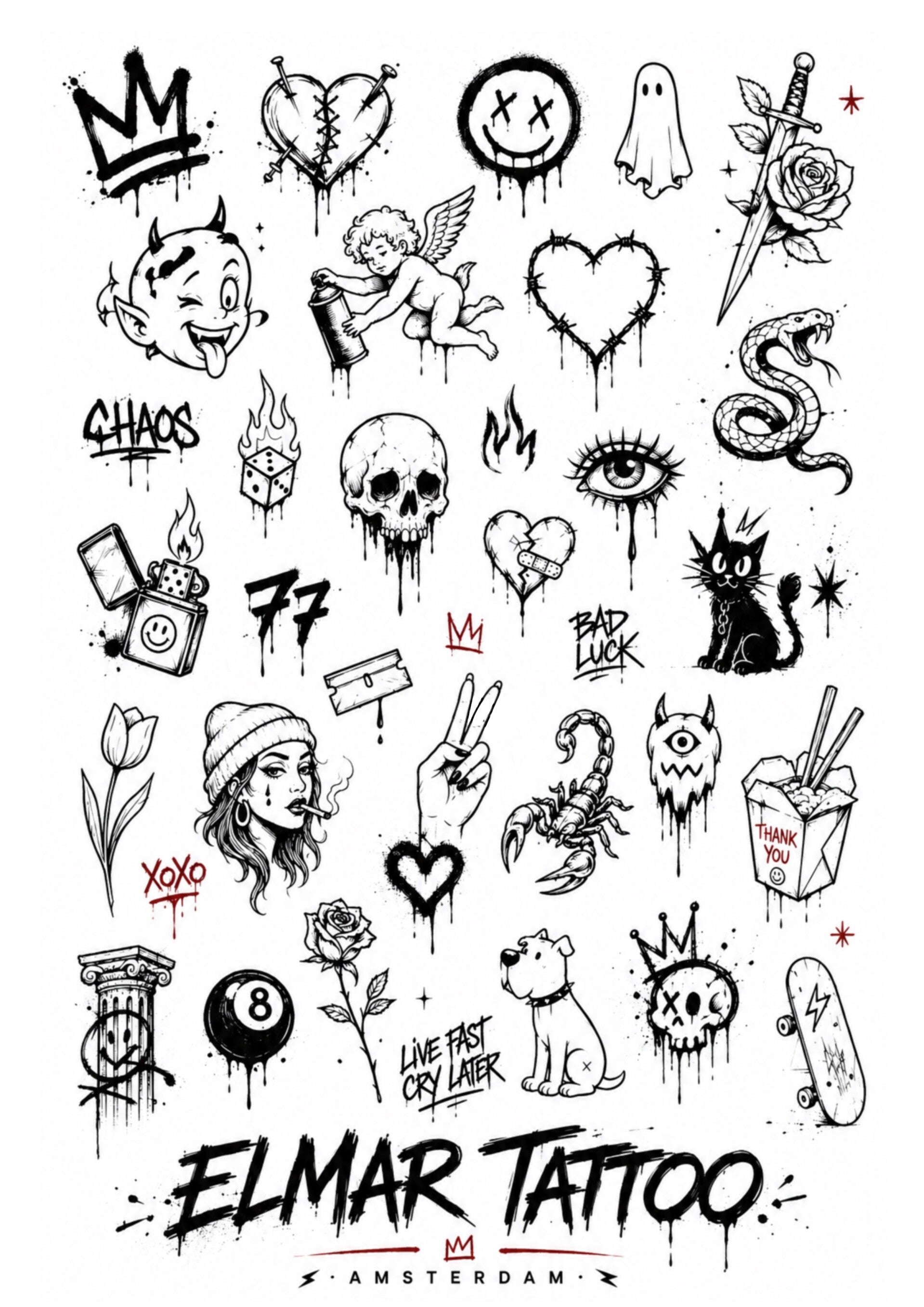 Elmar Tattoo Amsterdam