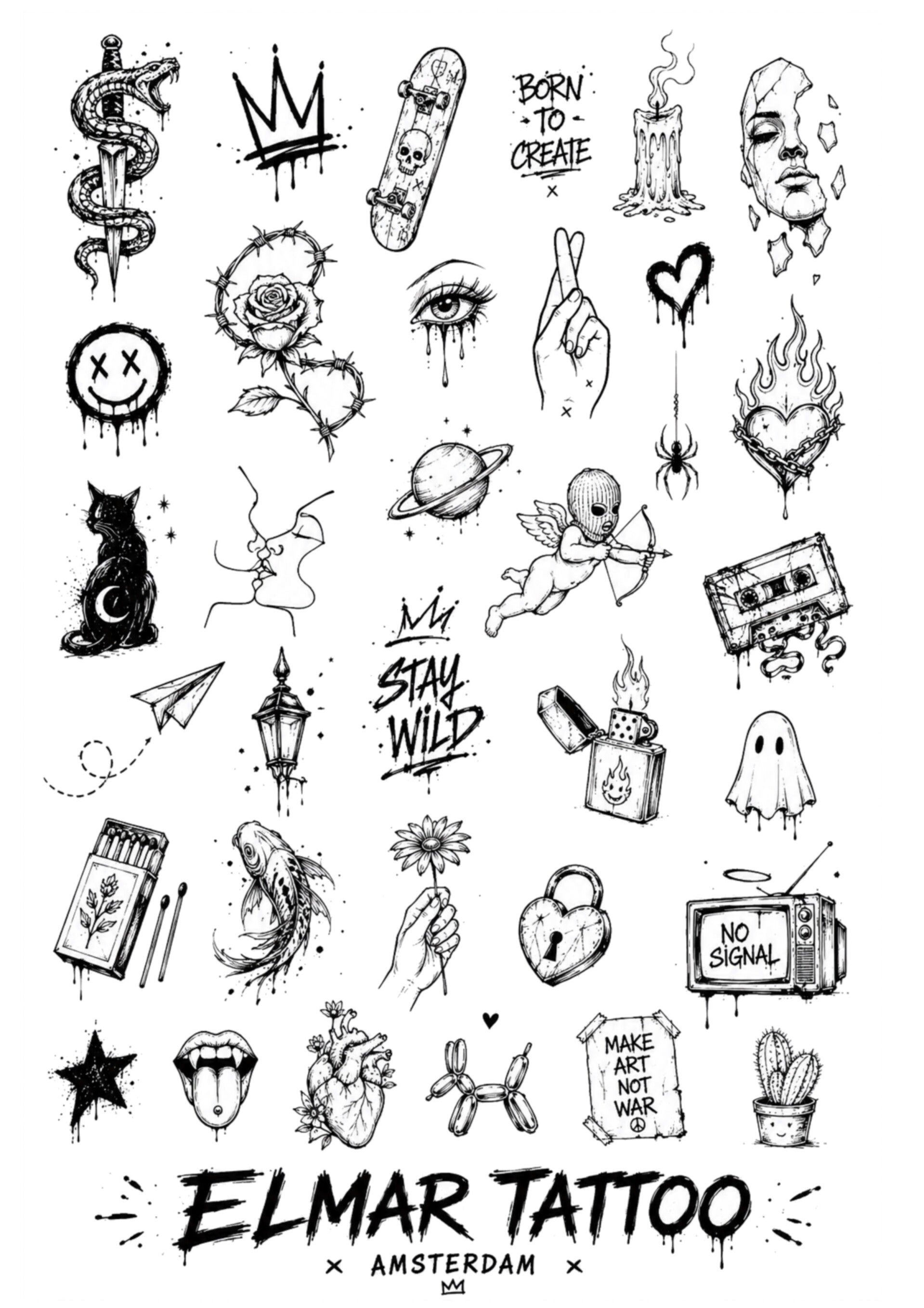 Tattoo Flash Amsterdam Elmar tattoo.jpg