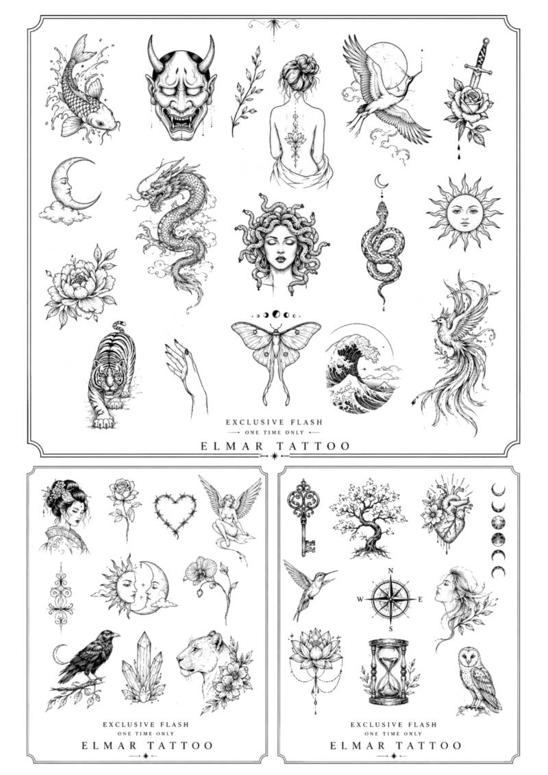 Flash exclusive by Elmar Tattoo